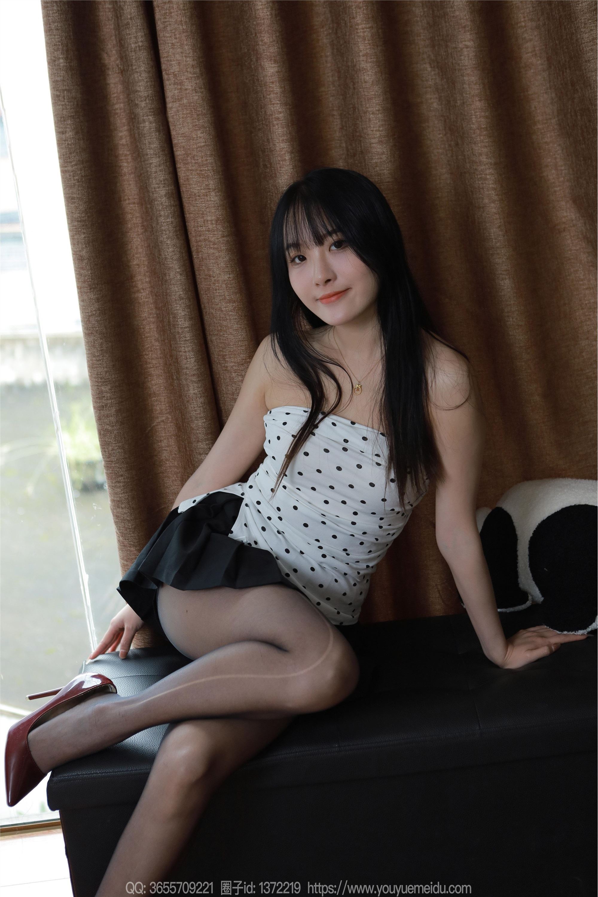 IESS异思趣向  2024.07.16 丝享家 1795 婉萍《波点短裙》